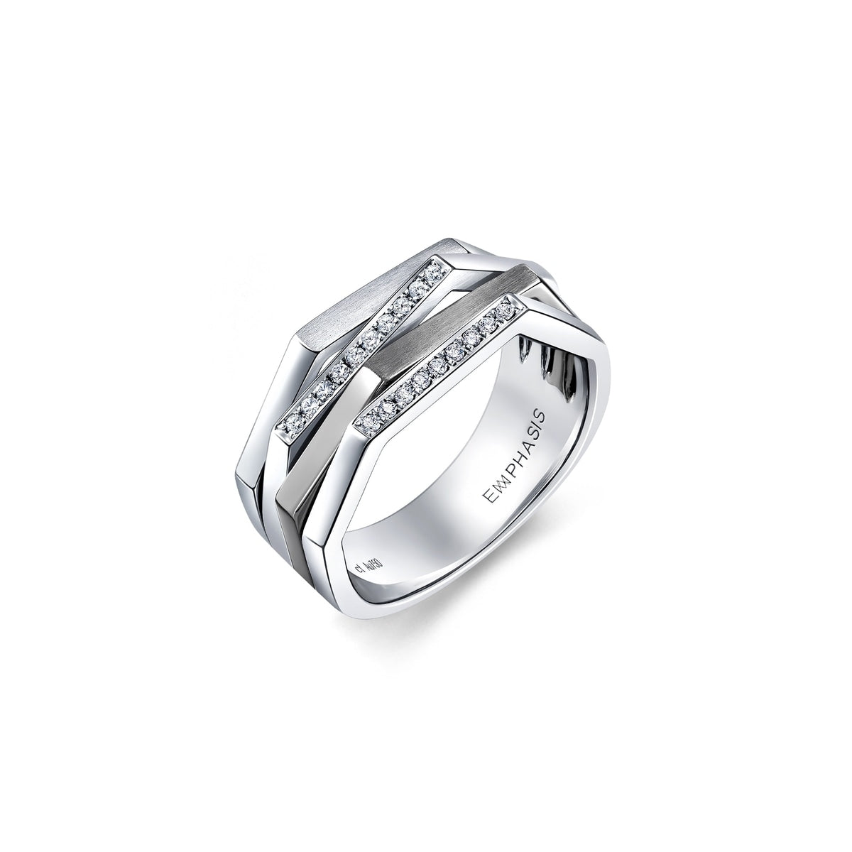 18K/750 Gold (Multi-coloured) Diamond Ring