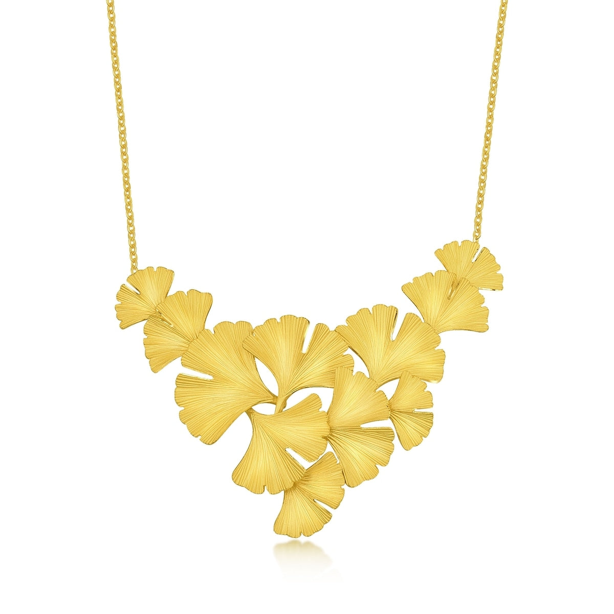 Floral' 999.9 Gold Necklace