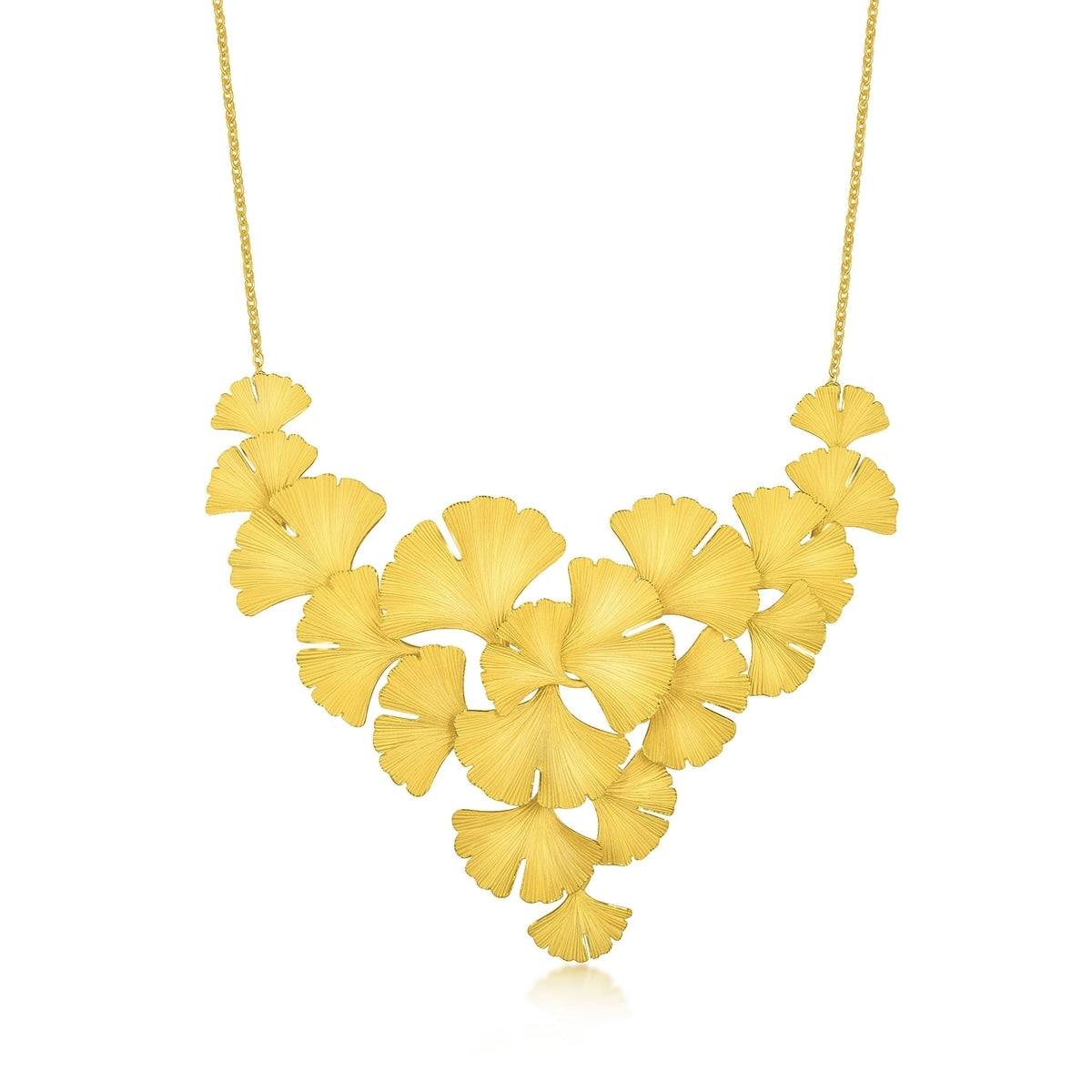 Floral' 999.9 Gold Necklace