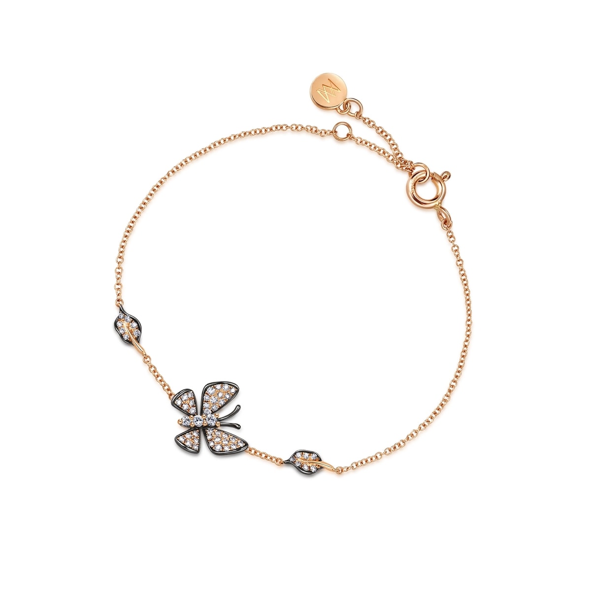 18K/750 Gold (Multi-coloured) Diamond Bracelet