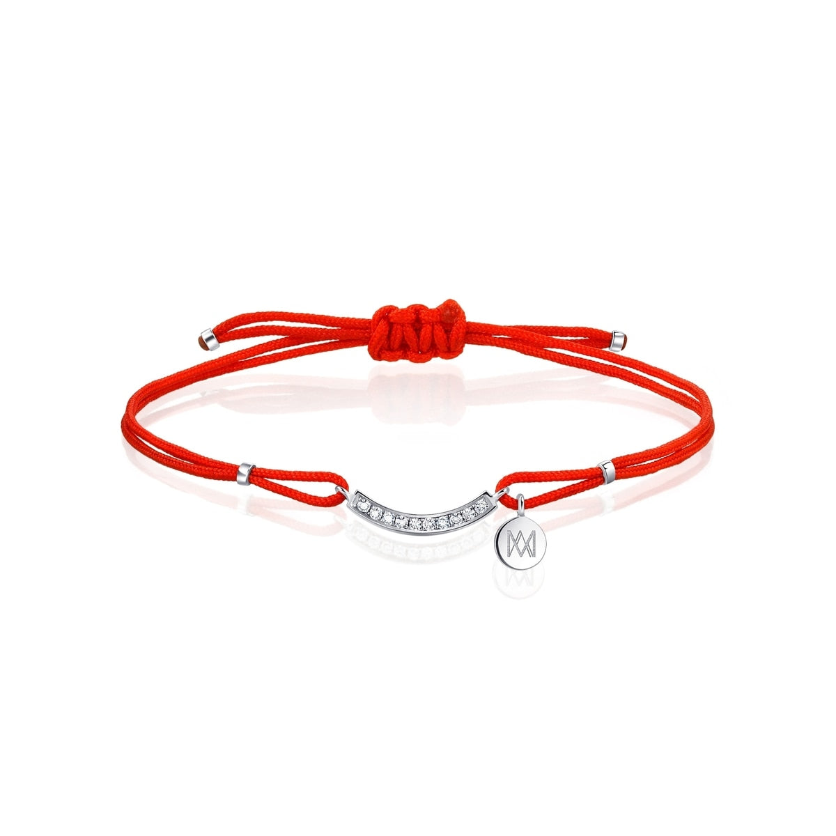 Cosmos' 18K White Gold Diamond Bracelet