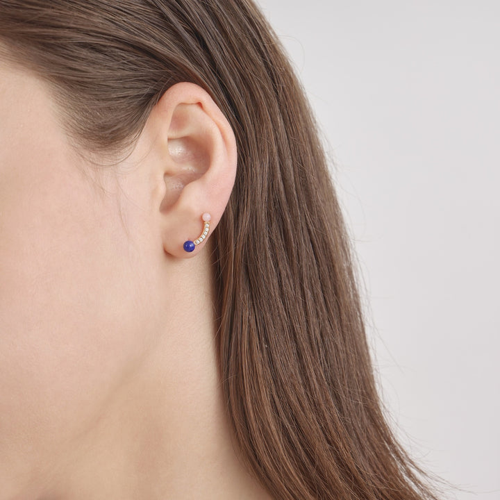 cosmos-rose-gold-lapis-lazuli-single-earring-chow-sang-sang