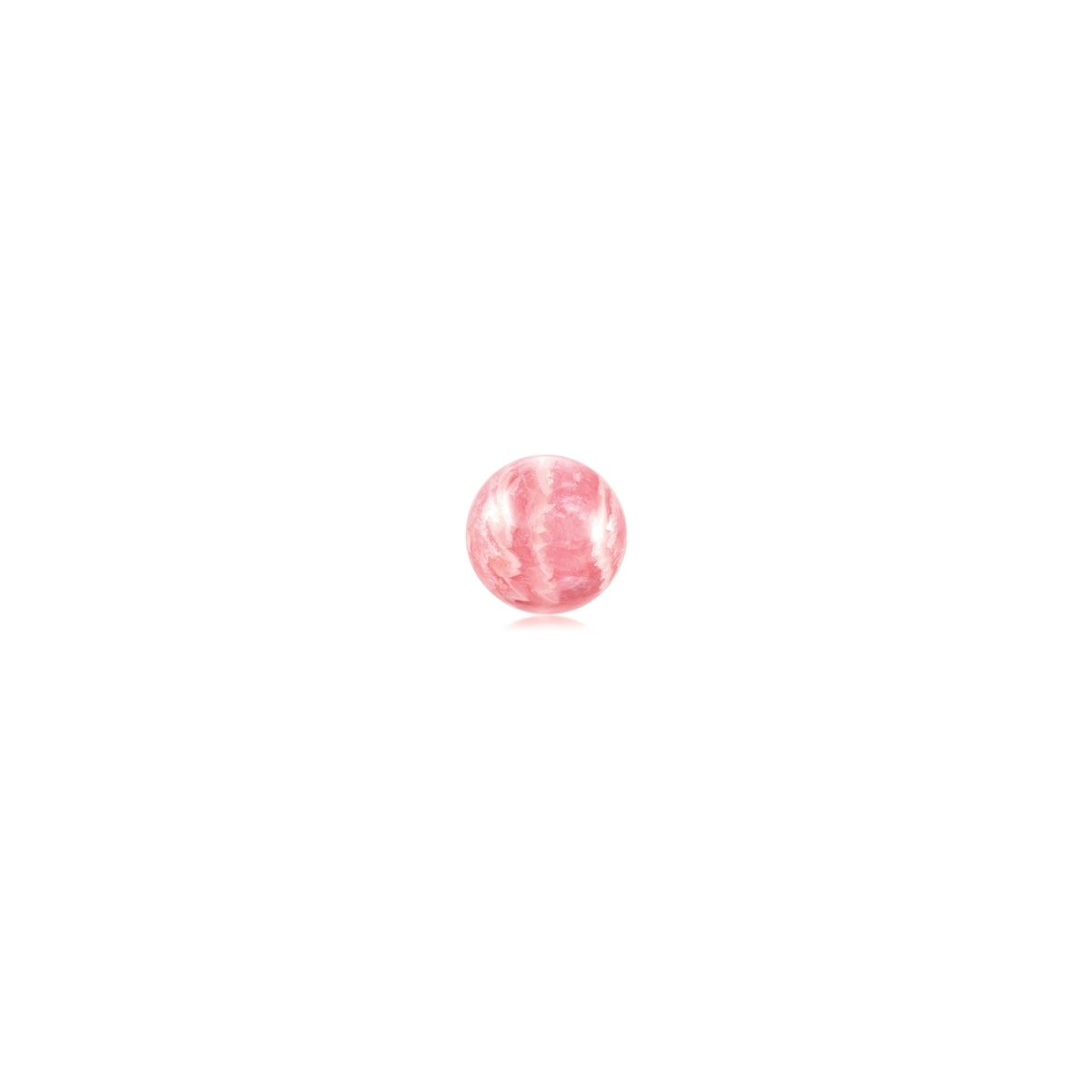 Cosmos' 18K Rose Gold Rhodochrosite Single Earring