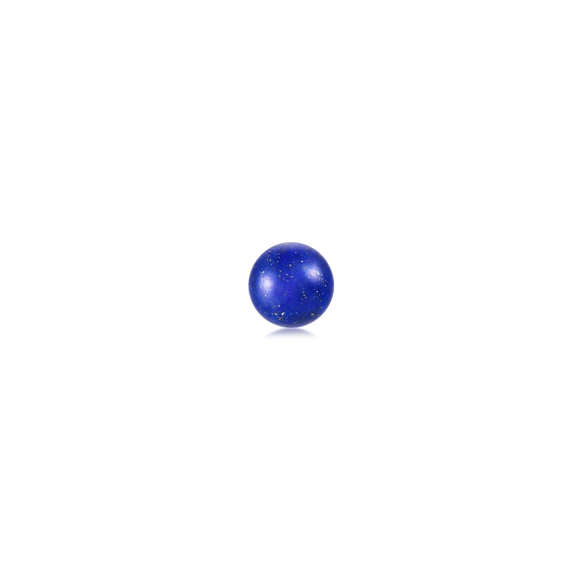 Cosmos'18K White Gold Lapis Lazuli Single Earring