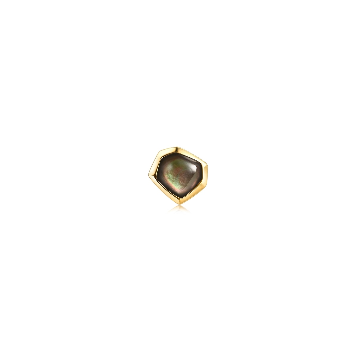 18K/750 Gold (Yellow) Mother of Pearl Single Earring