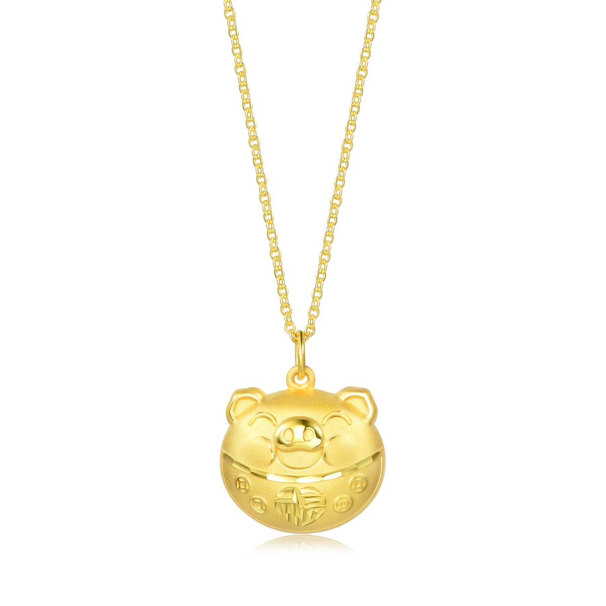 New Born' 999.9 Gold Pendant