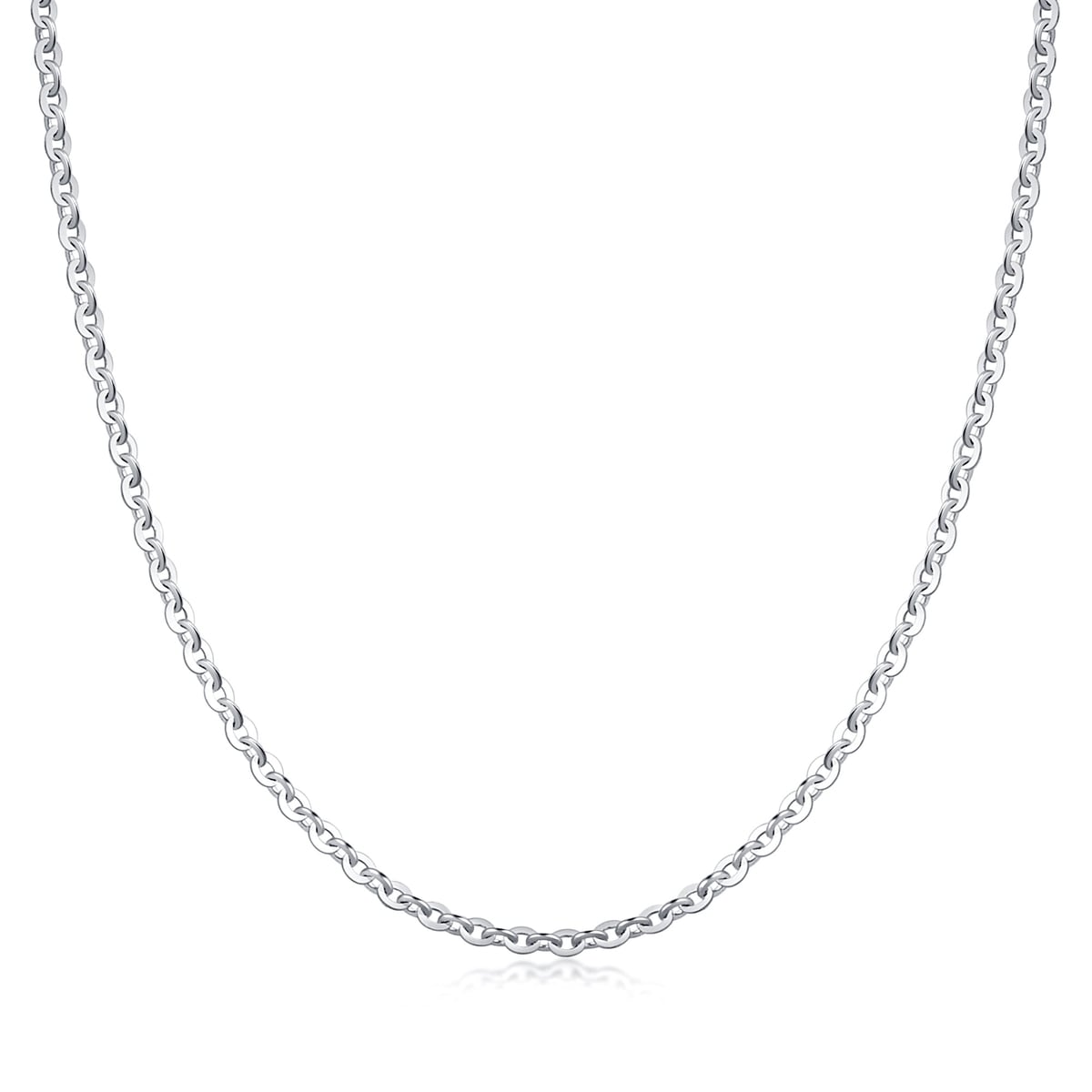 EMPHASIS 'EMP Machinery Chain' 18K White Gold Necklace