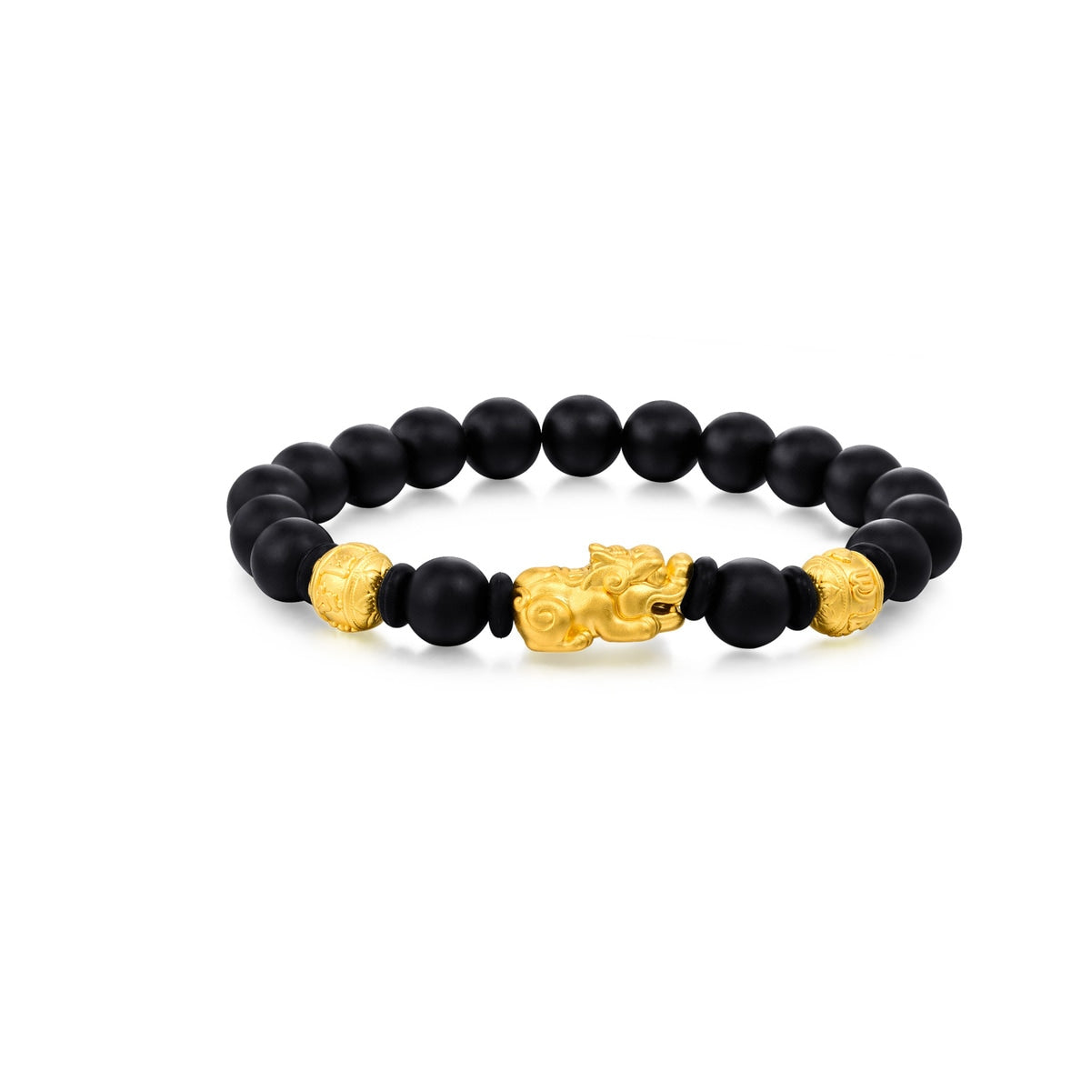 Om Mani Padme Hum' 999 Gold Pixiu Bracelet