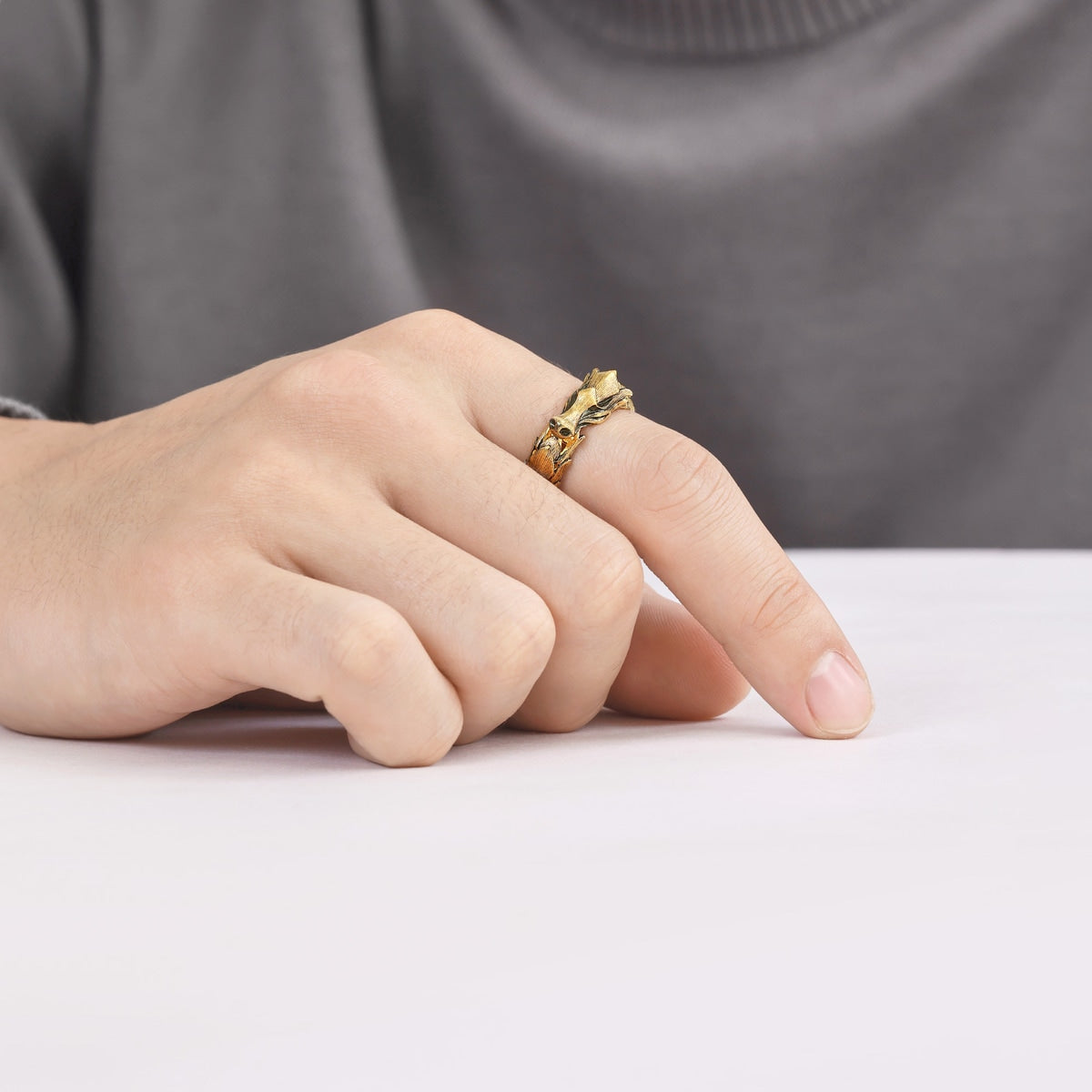 999.9 Gold Ring