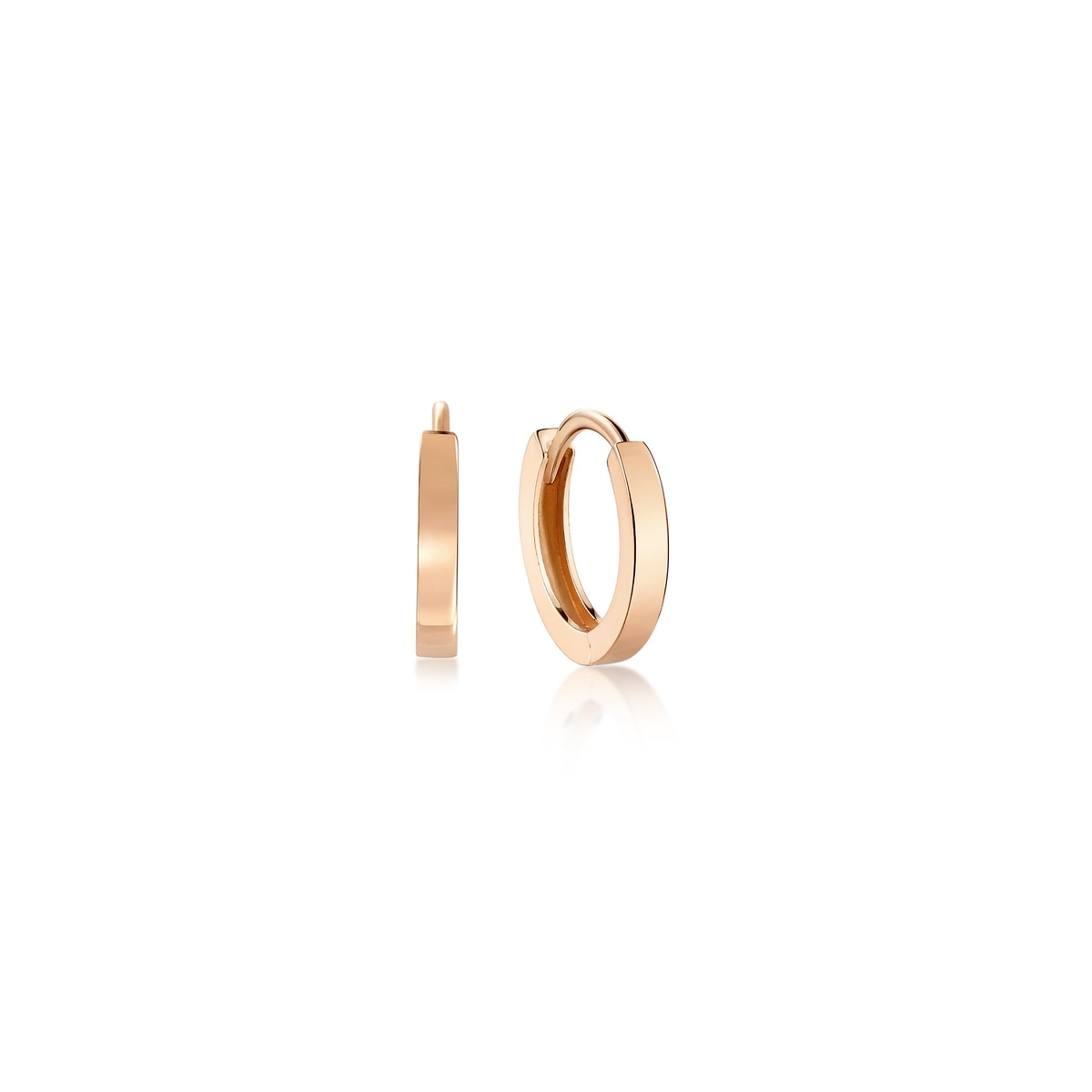 18K Rose Gold Earrings