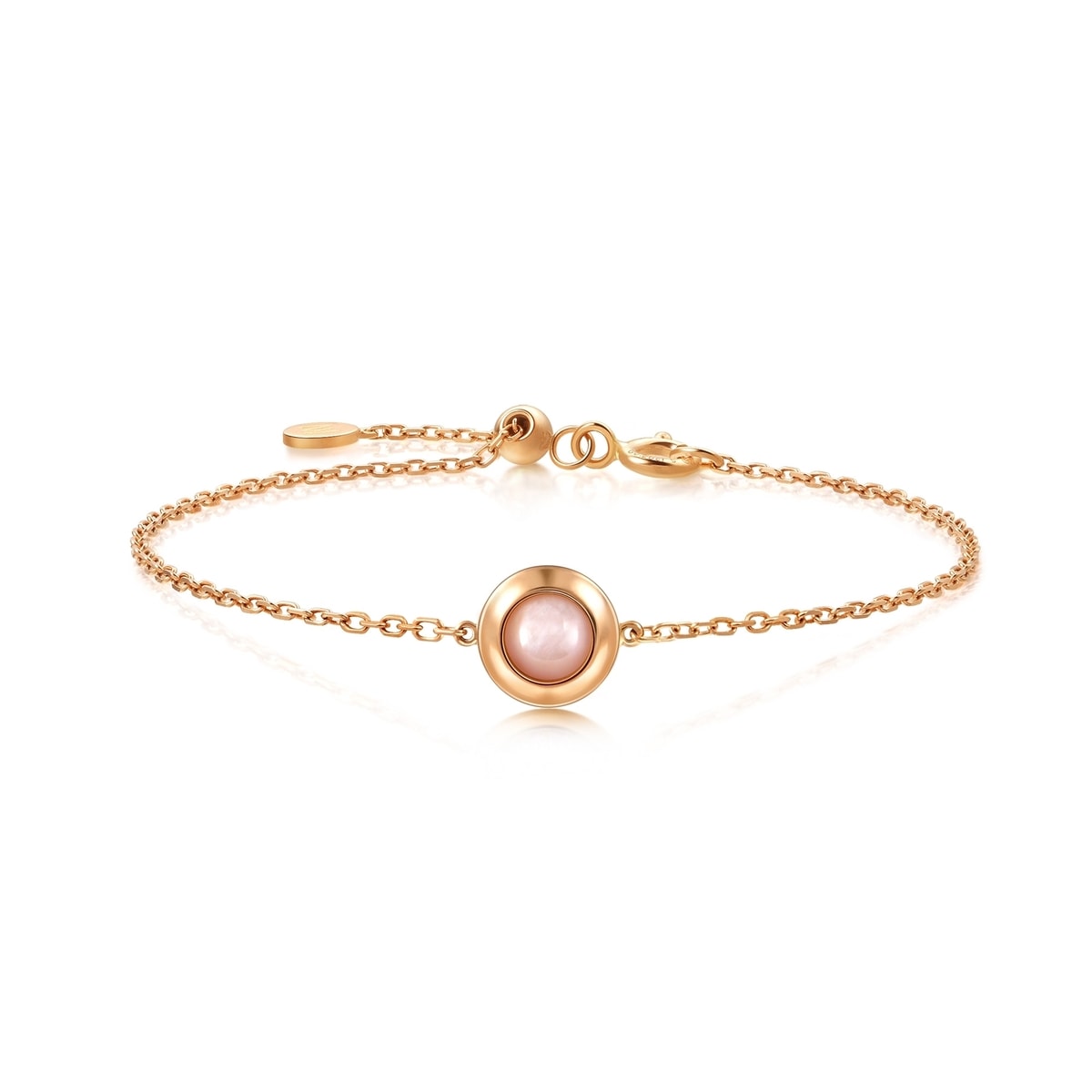 Timeless' 18K Rose Gold Mother of Pearl Bracelet