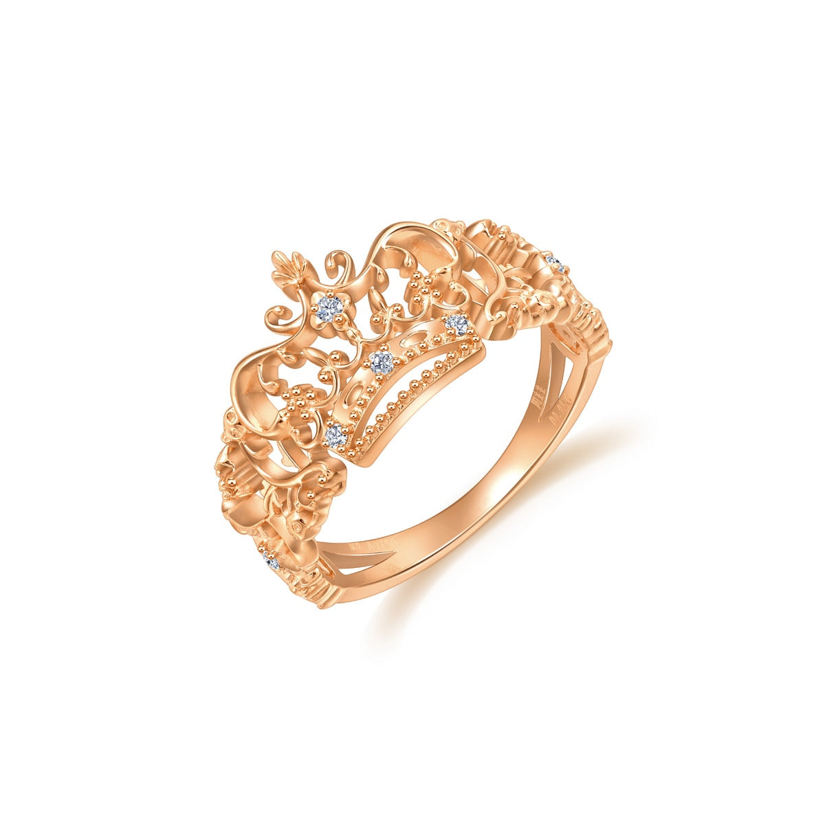 The Art of Romance' 18K Rose Gold Diamond Ring