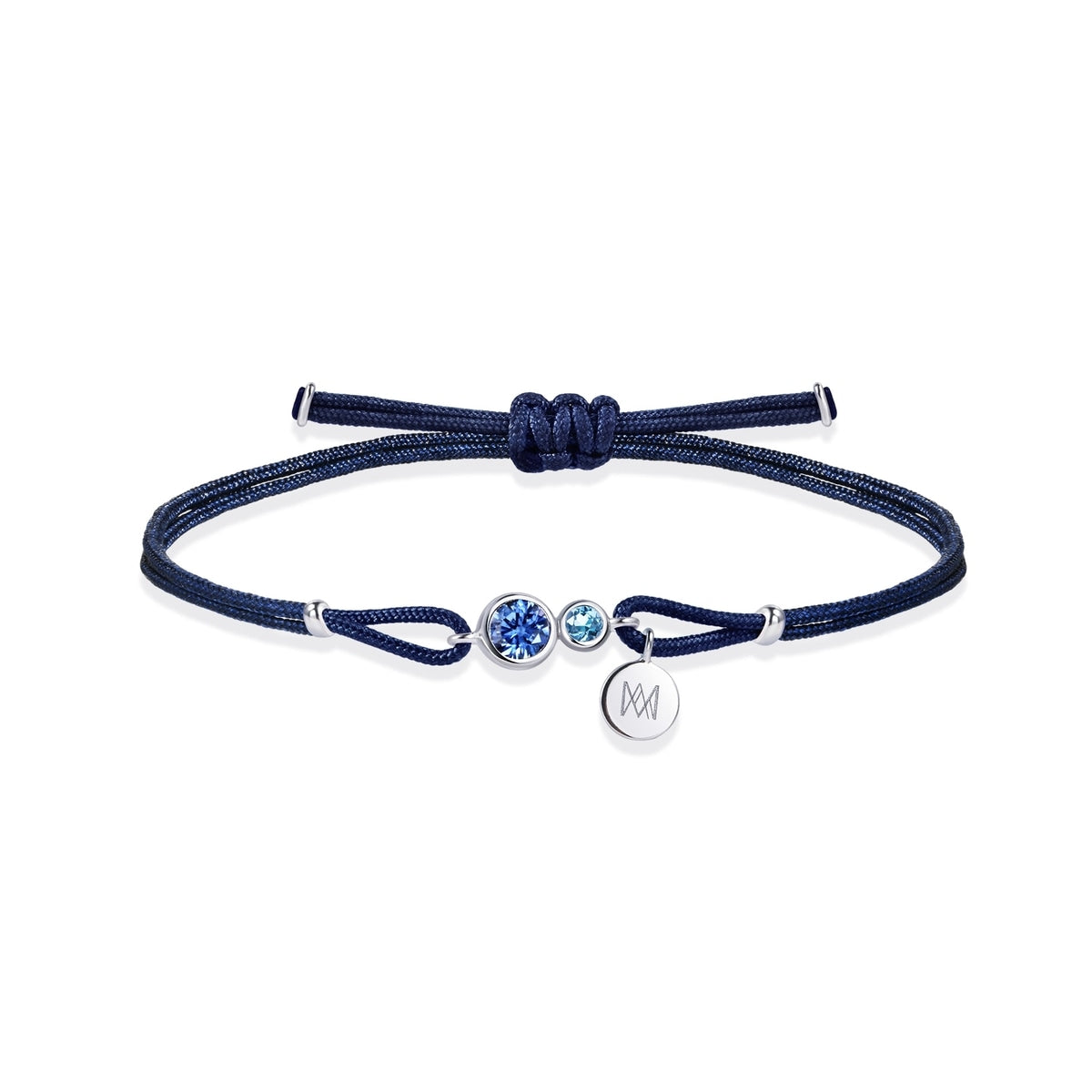 Form' 18K White Gold Sapphire Bracelet