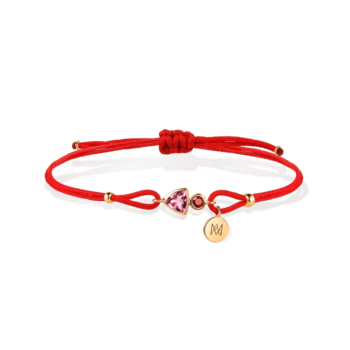 Form' 18K Rose Gold Pink Tourmaline Bracelet