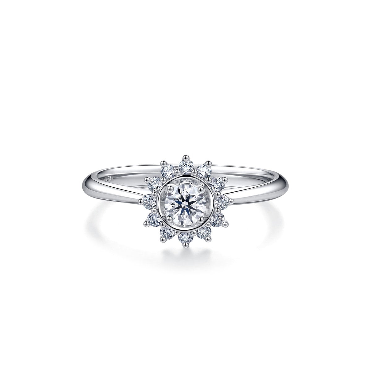 18K/750 Gold (White) Diamond Ring