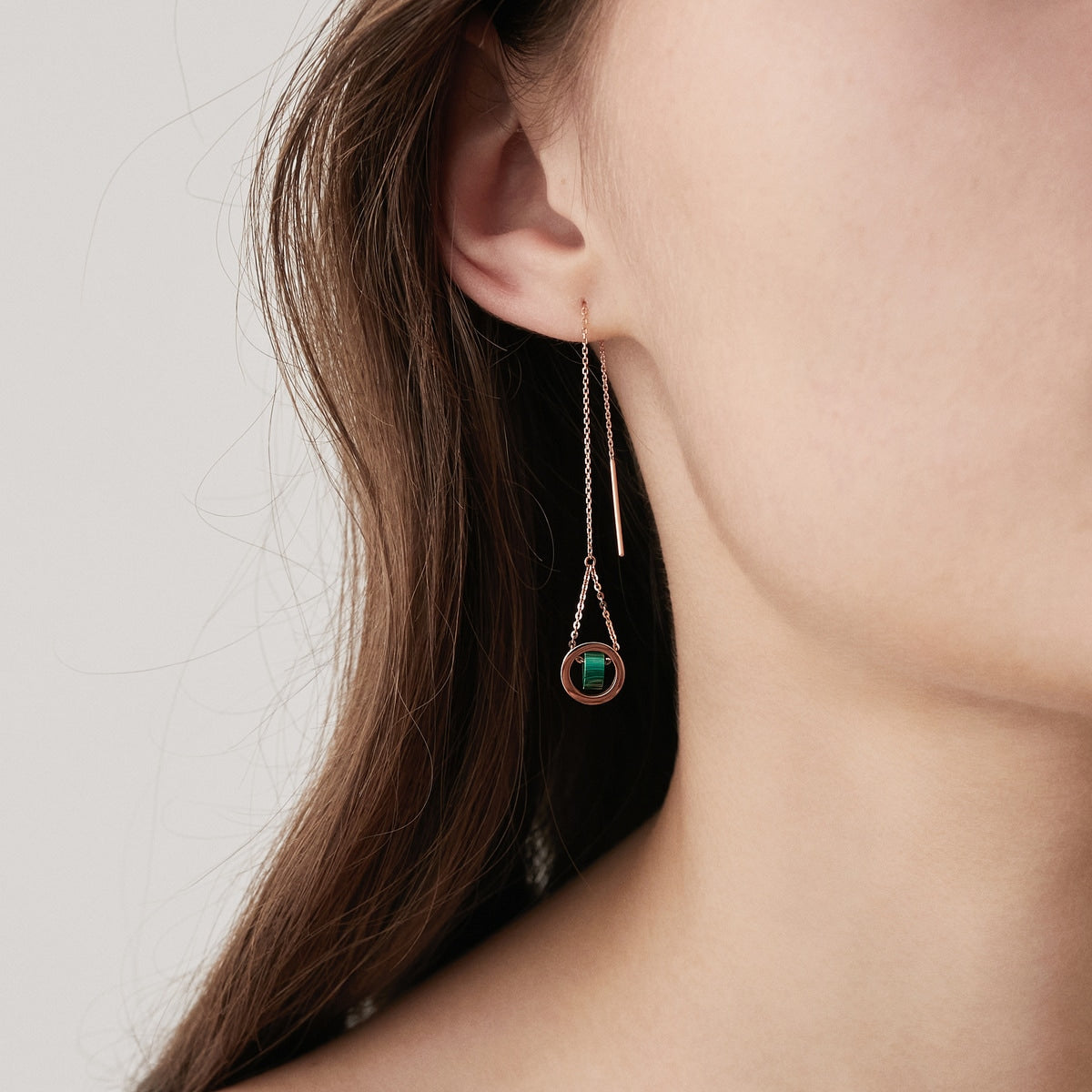 18K Rose Gold Earrings