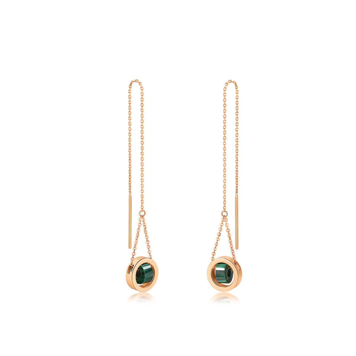 18K Rose Gold Earrings