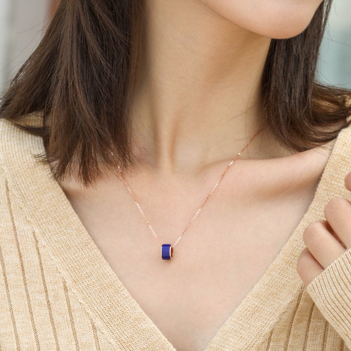 18K Rose Gold Necklace