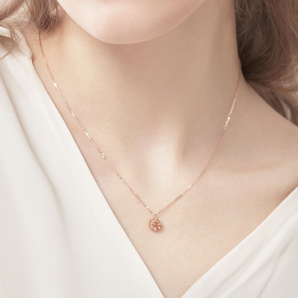 18K Rose Gold Necklace