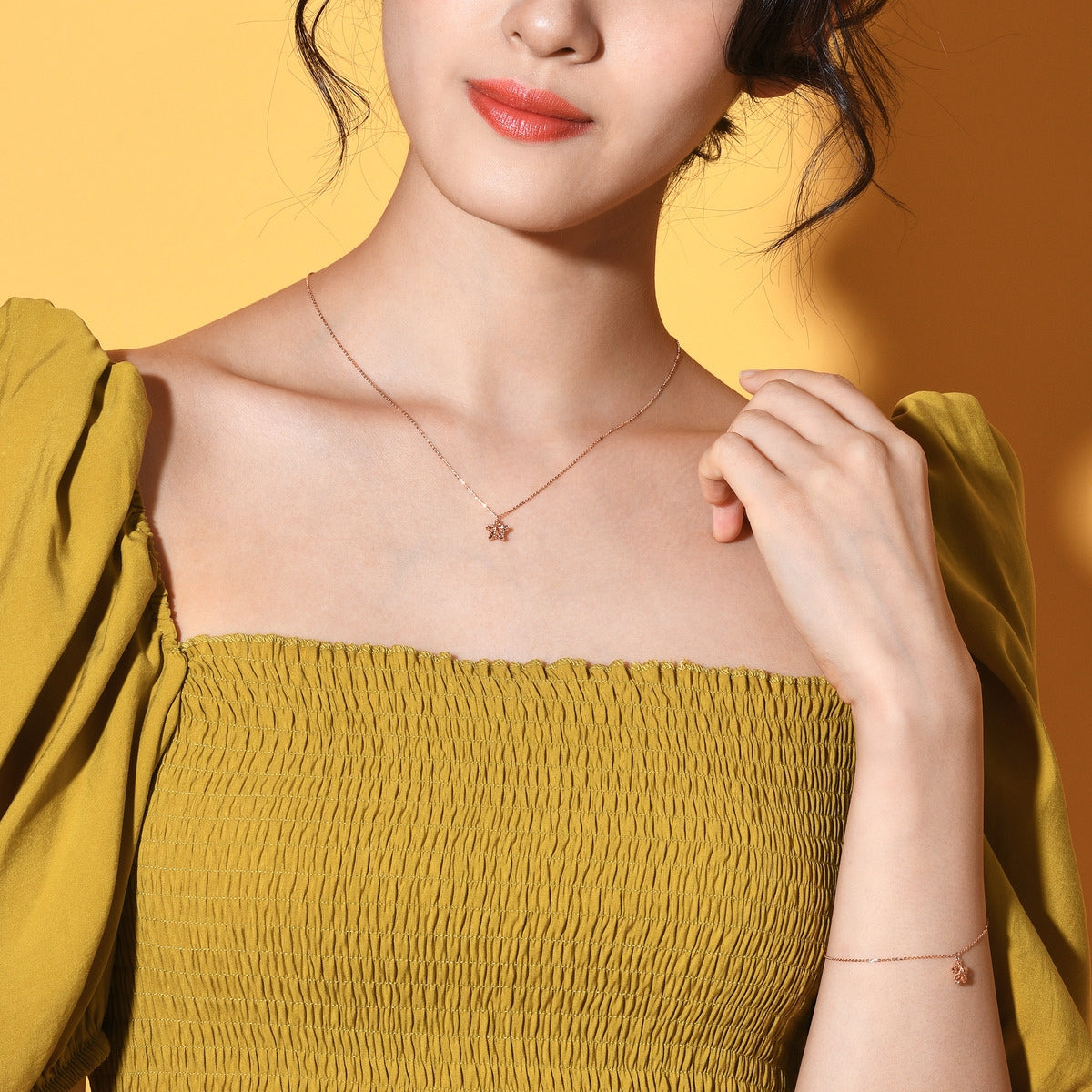 18K Rose Gold Necklace