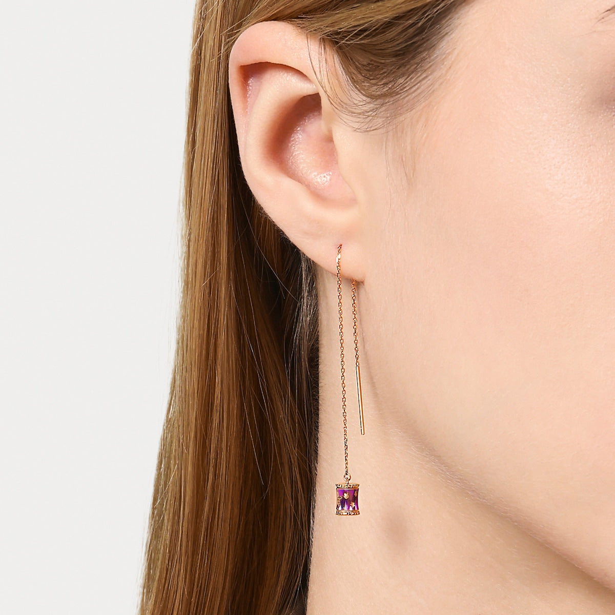 18K/750 Gold (Rose) Earrings