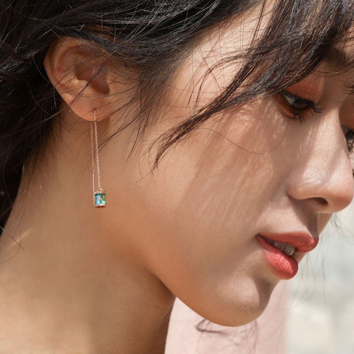 18K Rose Gold Earrings