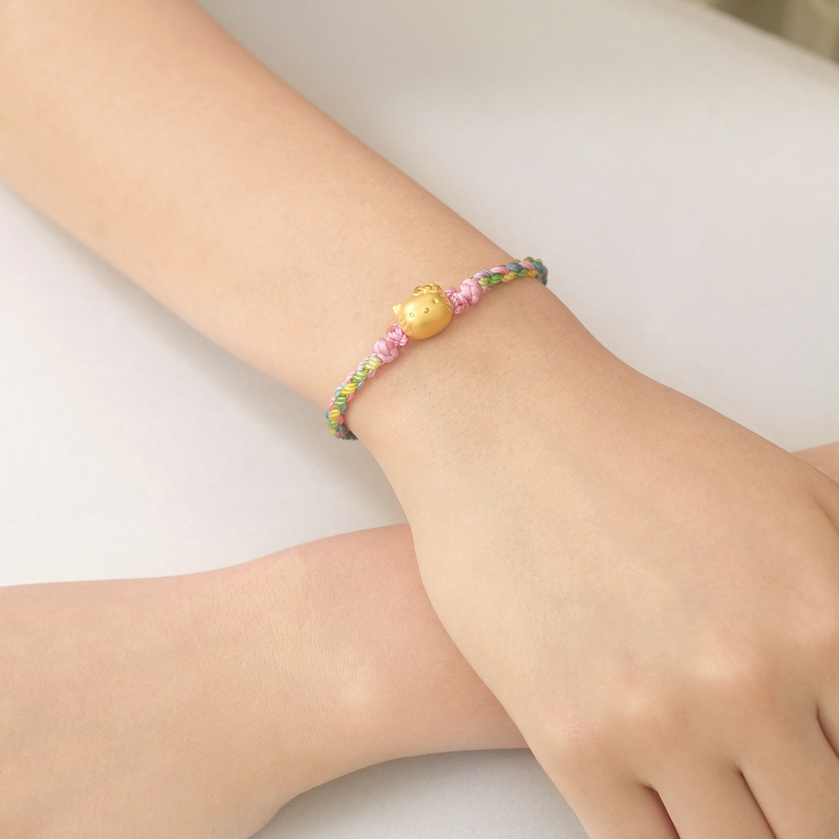 Hello Kitty' 999 Gold Bracelet
