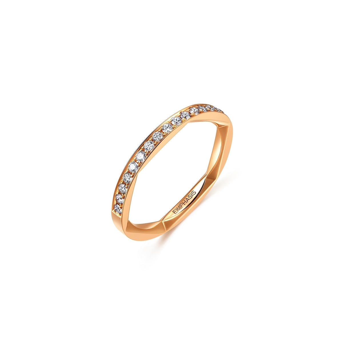 Timeless' 18K Rose Gold Diamond Ring
