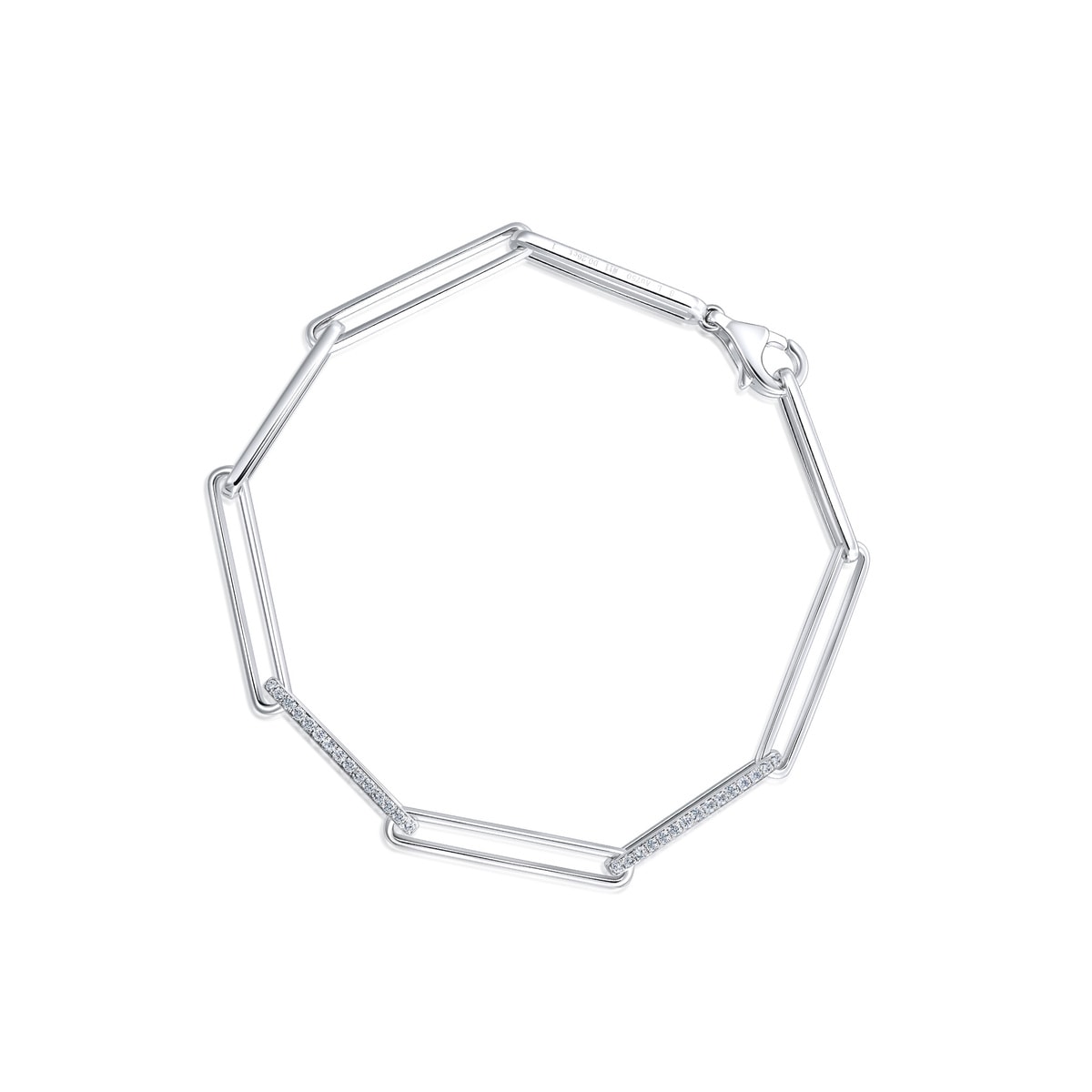 18K White Gold Diamond Bracelet