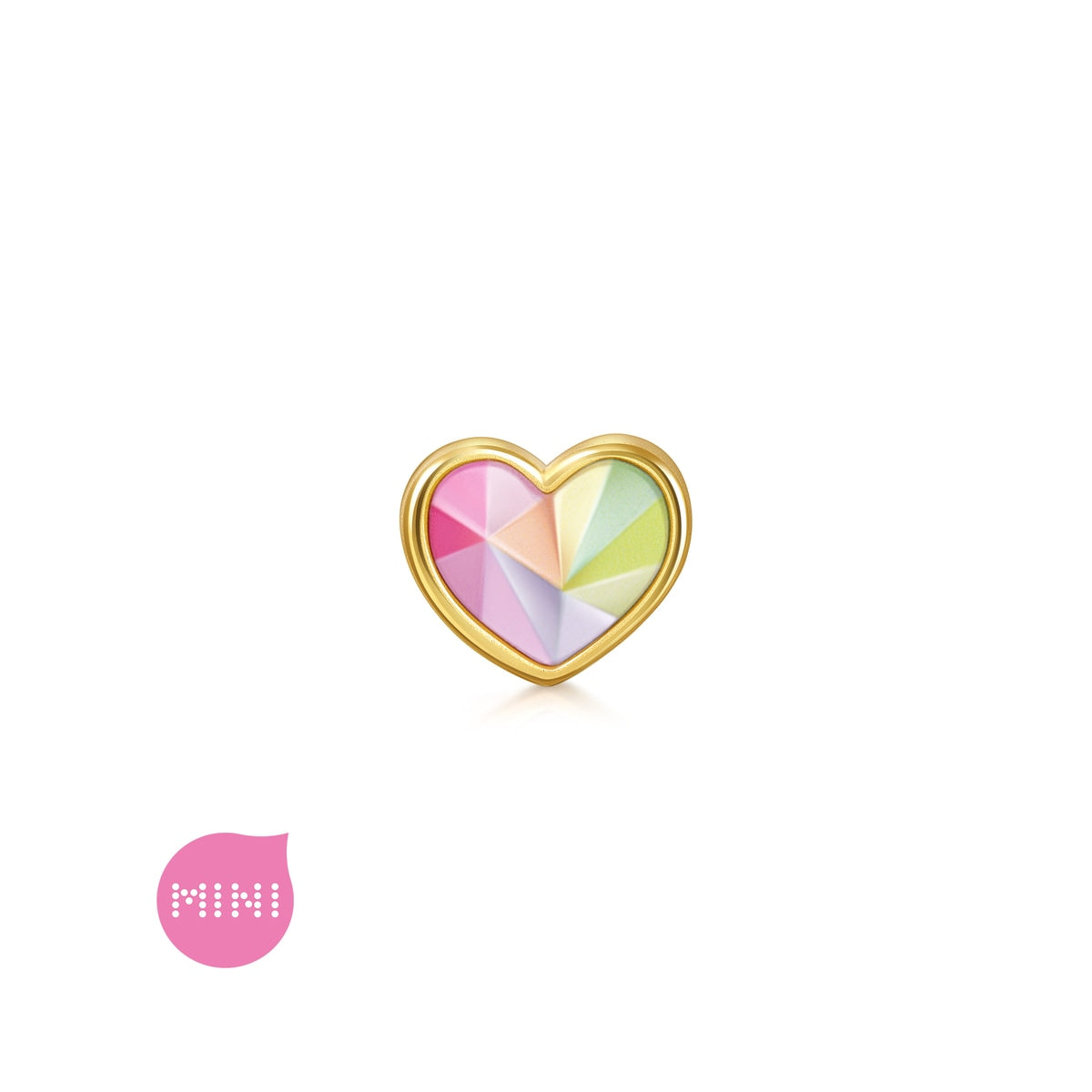Wonderland' 999 Gold Heart Charm