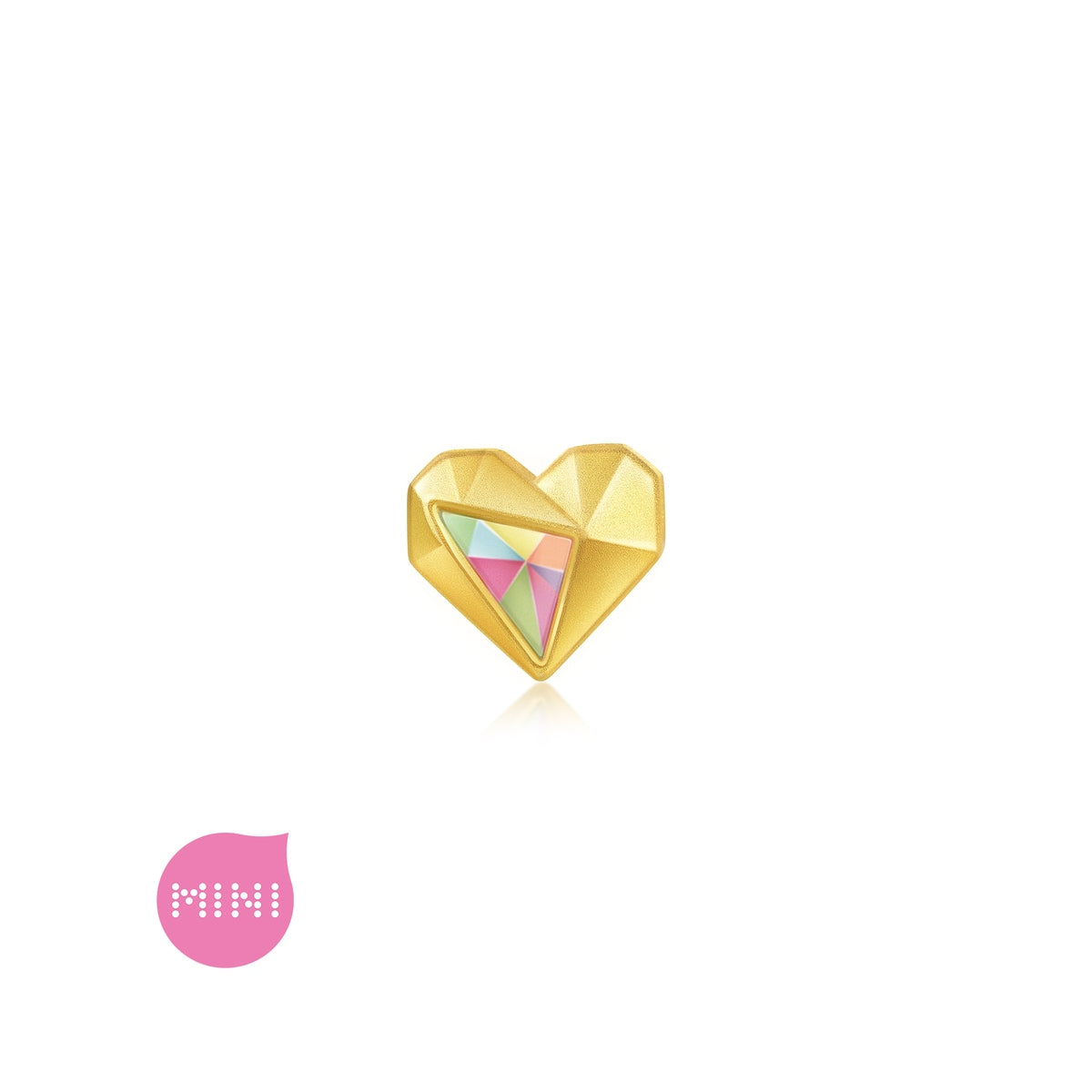Wonderland' 999 Gold Heart Charm