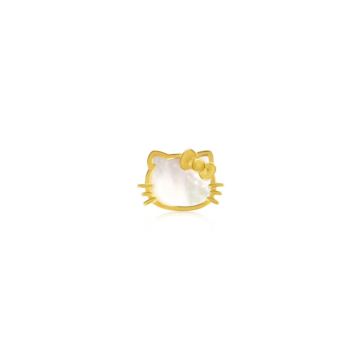 Hello Kitty' 999.9 Gold Single Earring