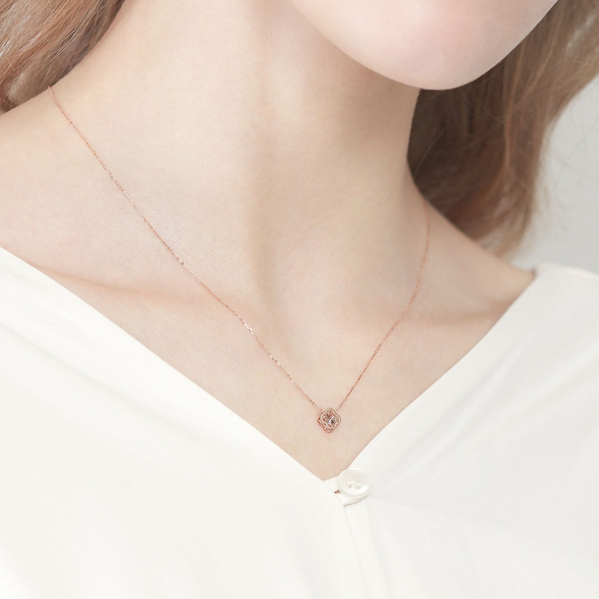 18K/750 Gold (Rose) Necklace