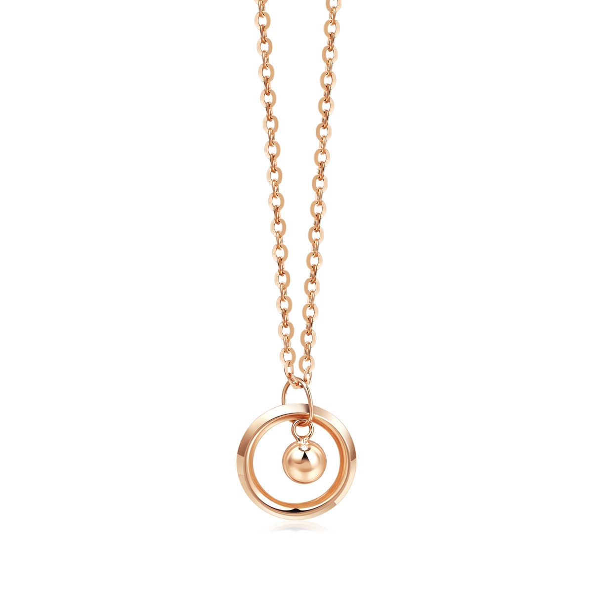 18K Rose Gold Necklace