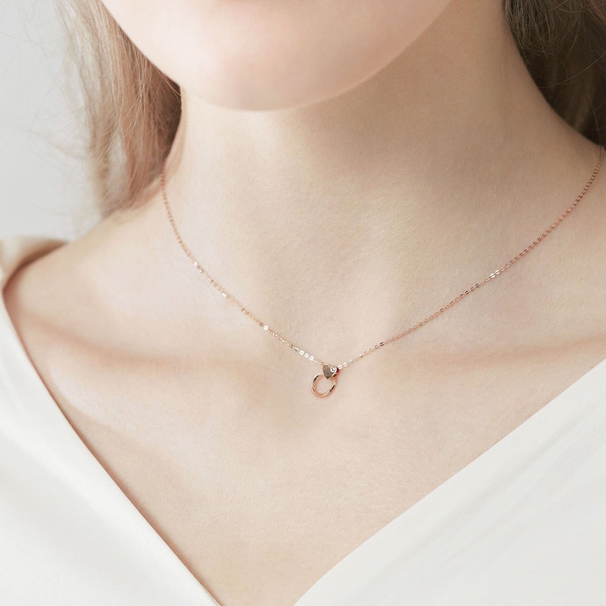 18K Rose Gold Necklace