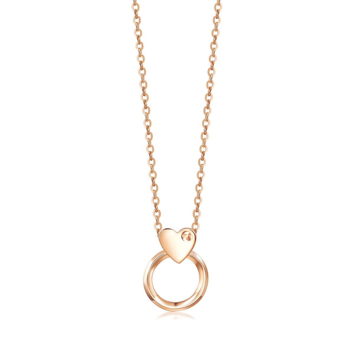 18K Rose Gold Necklace
