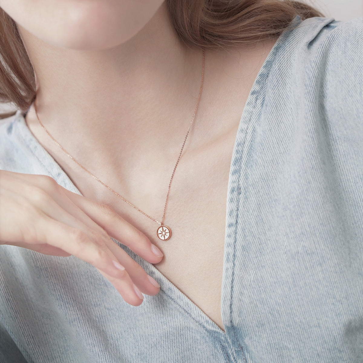 18K Rose Gold Necklace