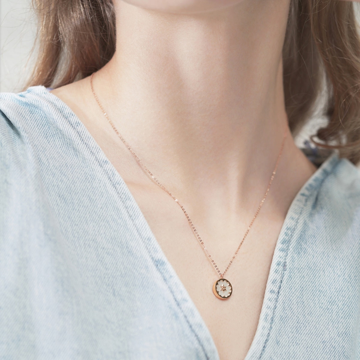 18K Rose Gold Necklace