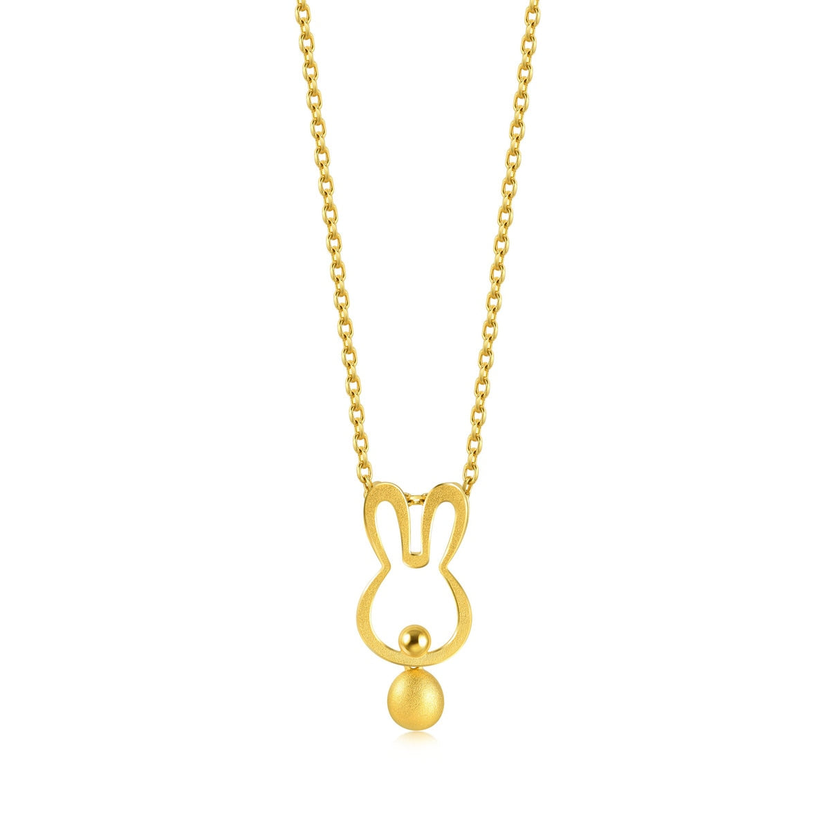 Chinese Gifting Collection 'Belief' 999.9 Gold Rabbit Pendant
