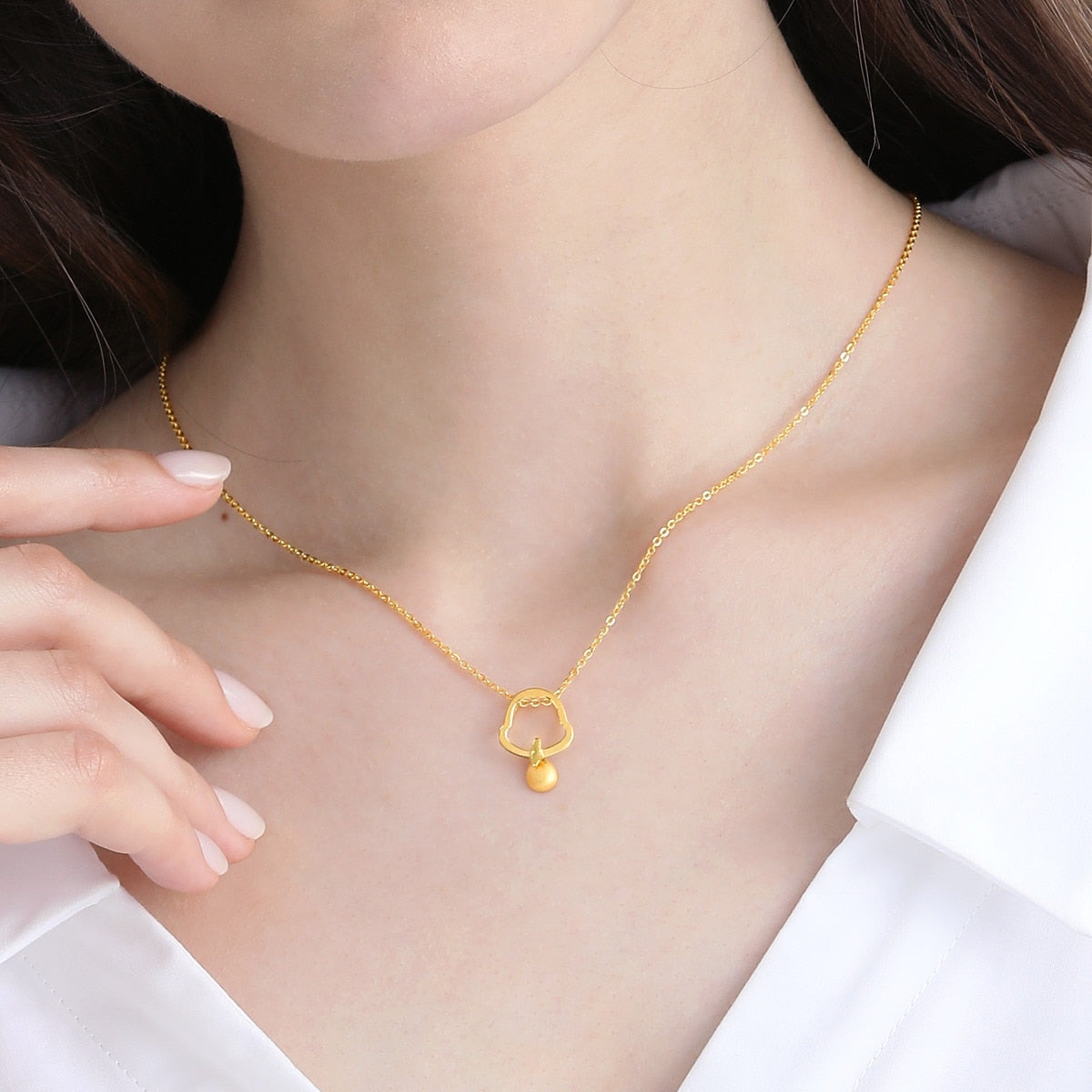 New Year & Chinese Zodiac' 999.9 Gold Pendant