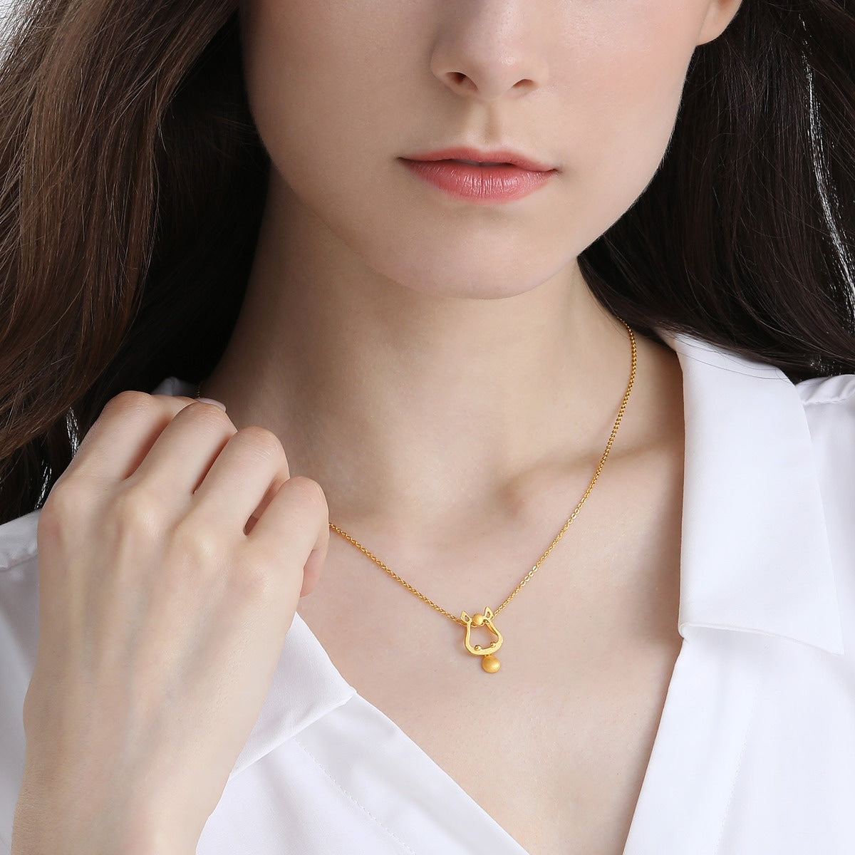 New Year & Chinese Zodiac' 999.9 Gold Pendant