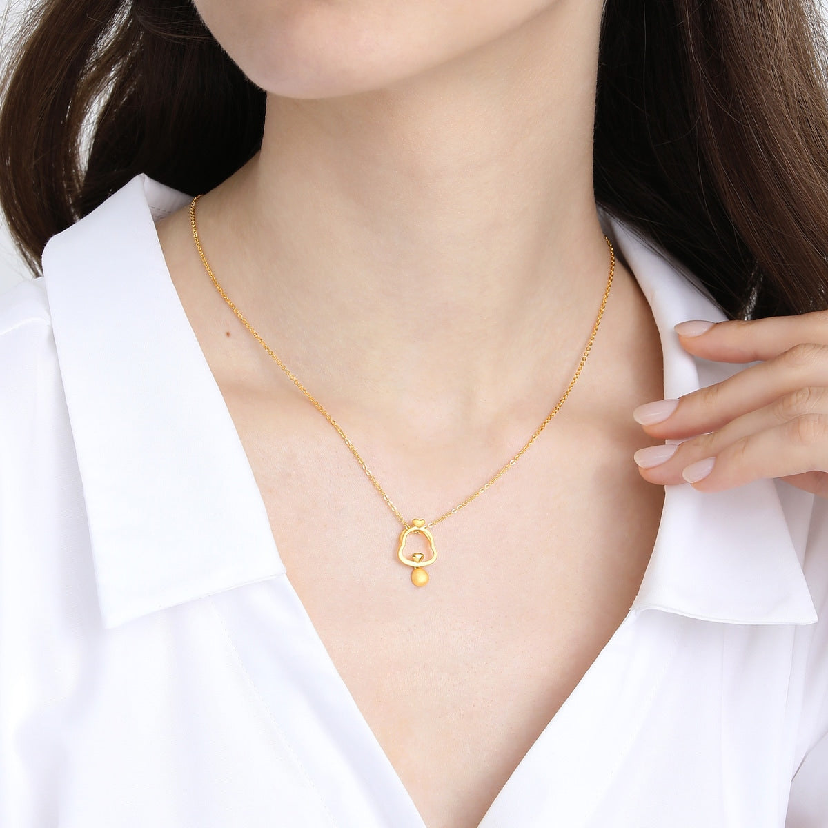 New Year & Chinese Zodiac' 999.9 Gold Pendant