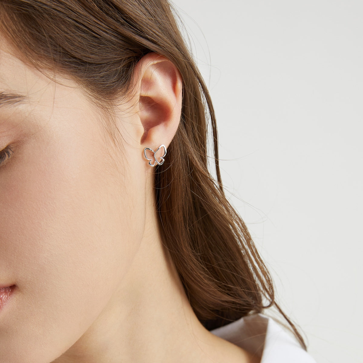 950 Platinum Earrings