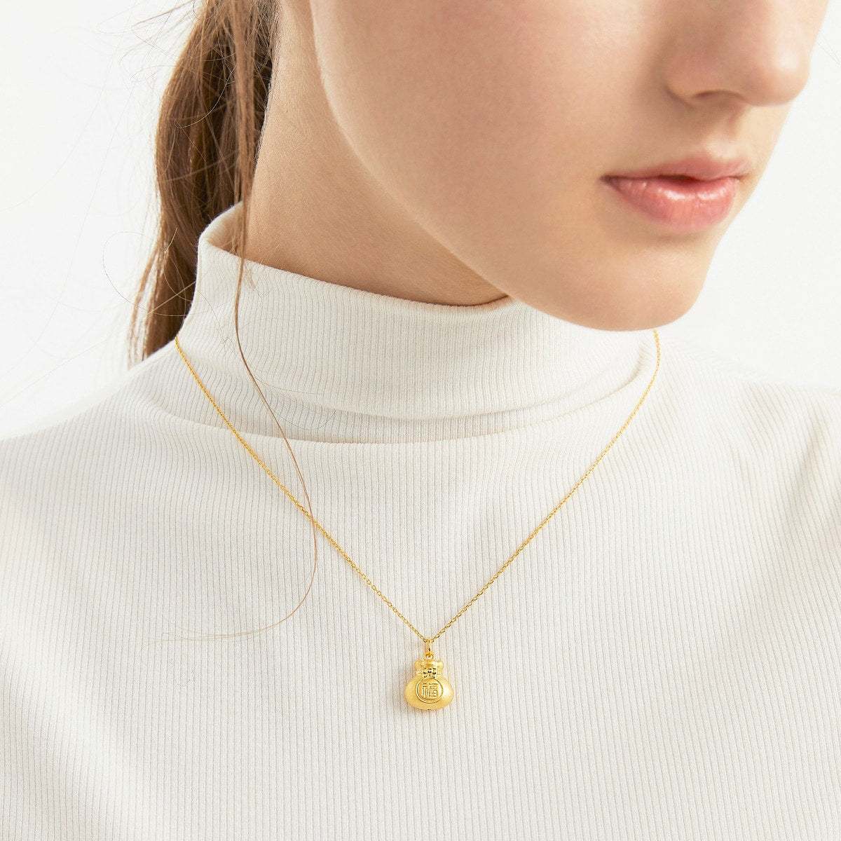 New Year & Chinese Zodiac' 999 Gold Pendant