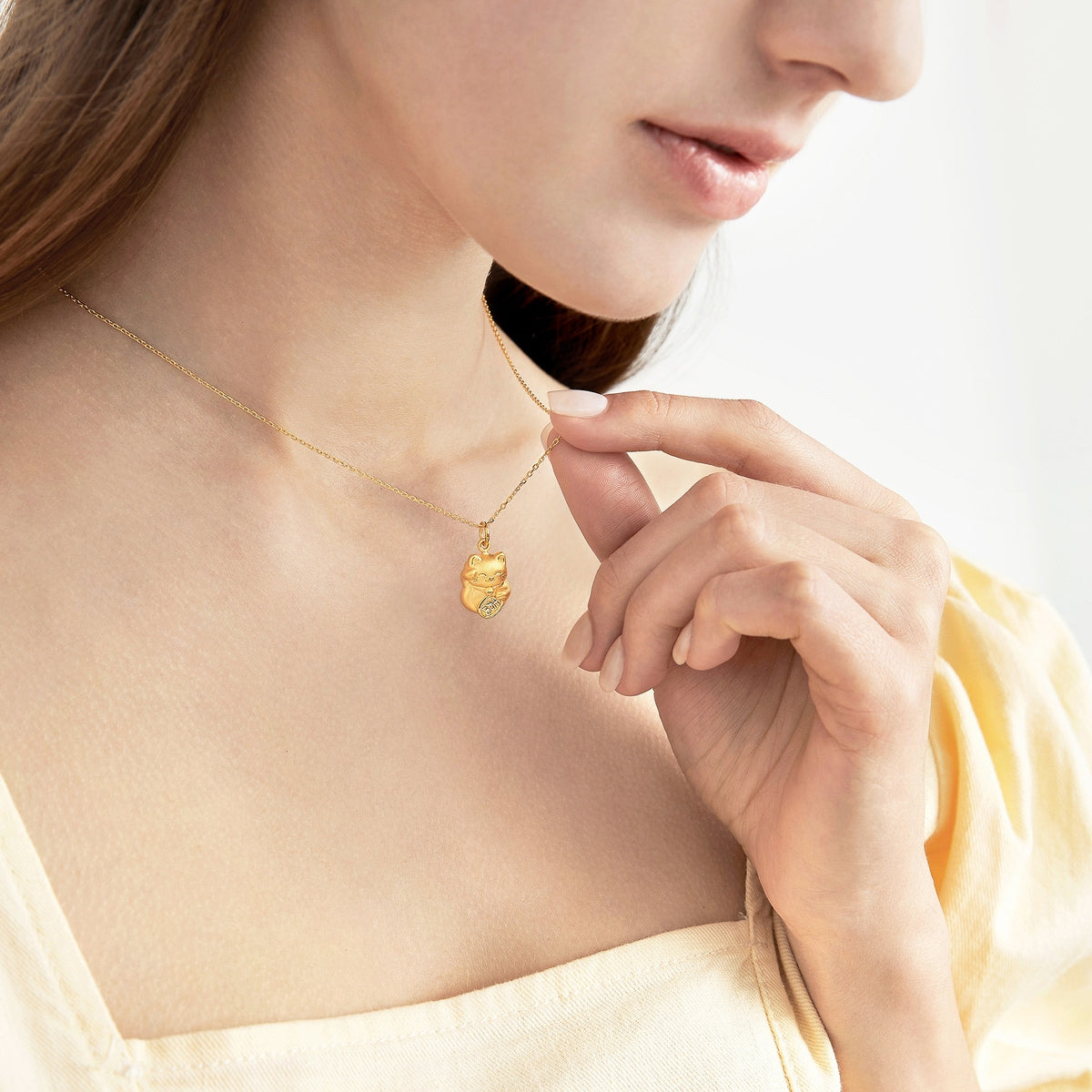 New Year & Chinese Zodiac' 999 Gold Pendant
