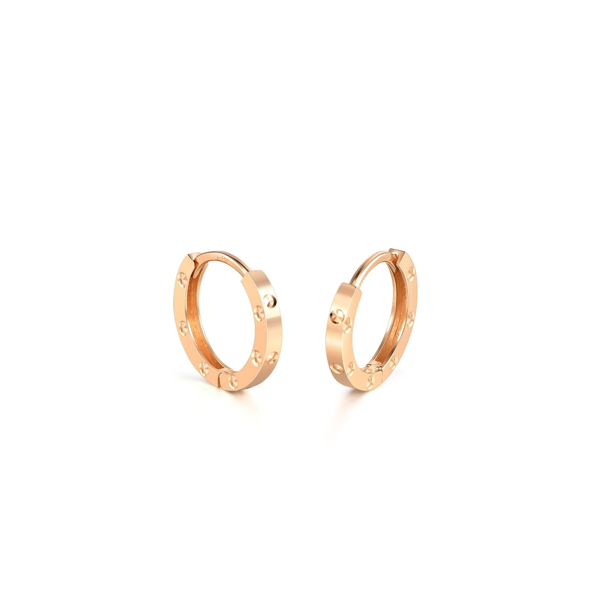 18K Rose Gold Earrings