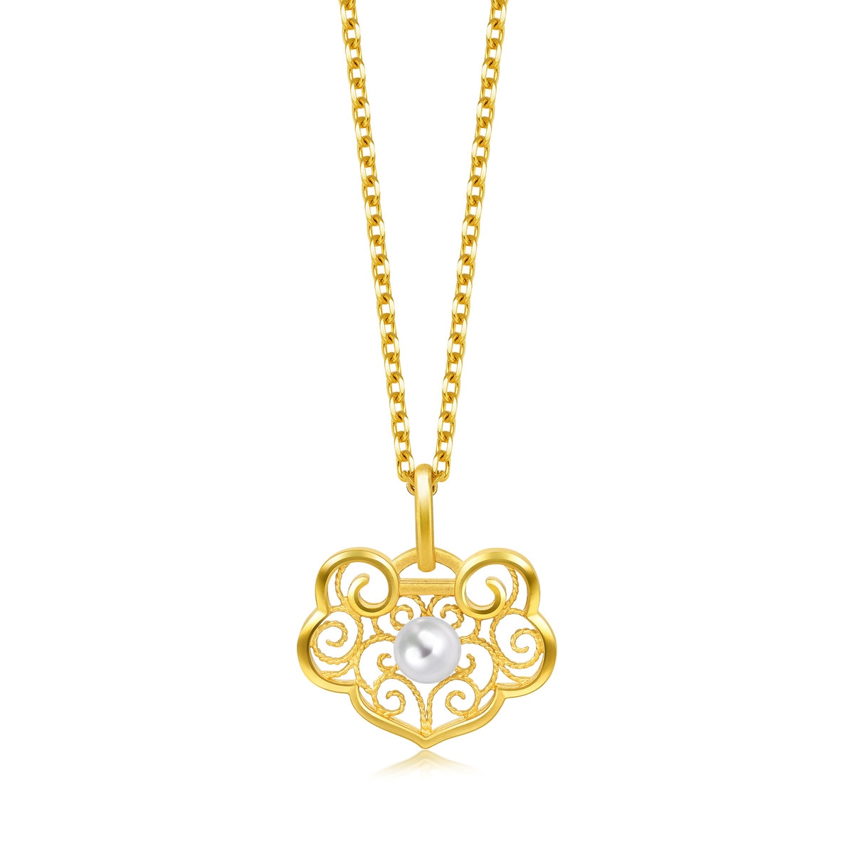 999.9 Gold Pendant