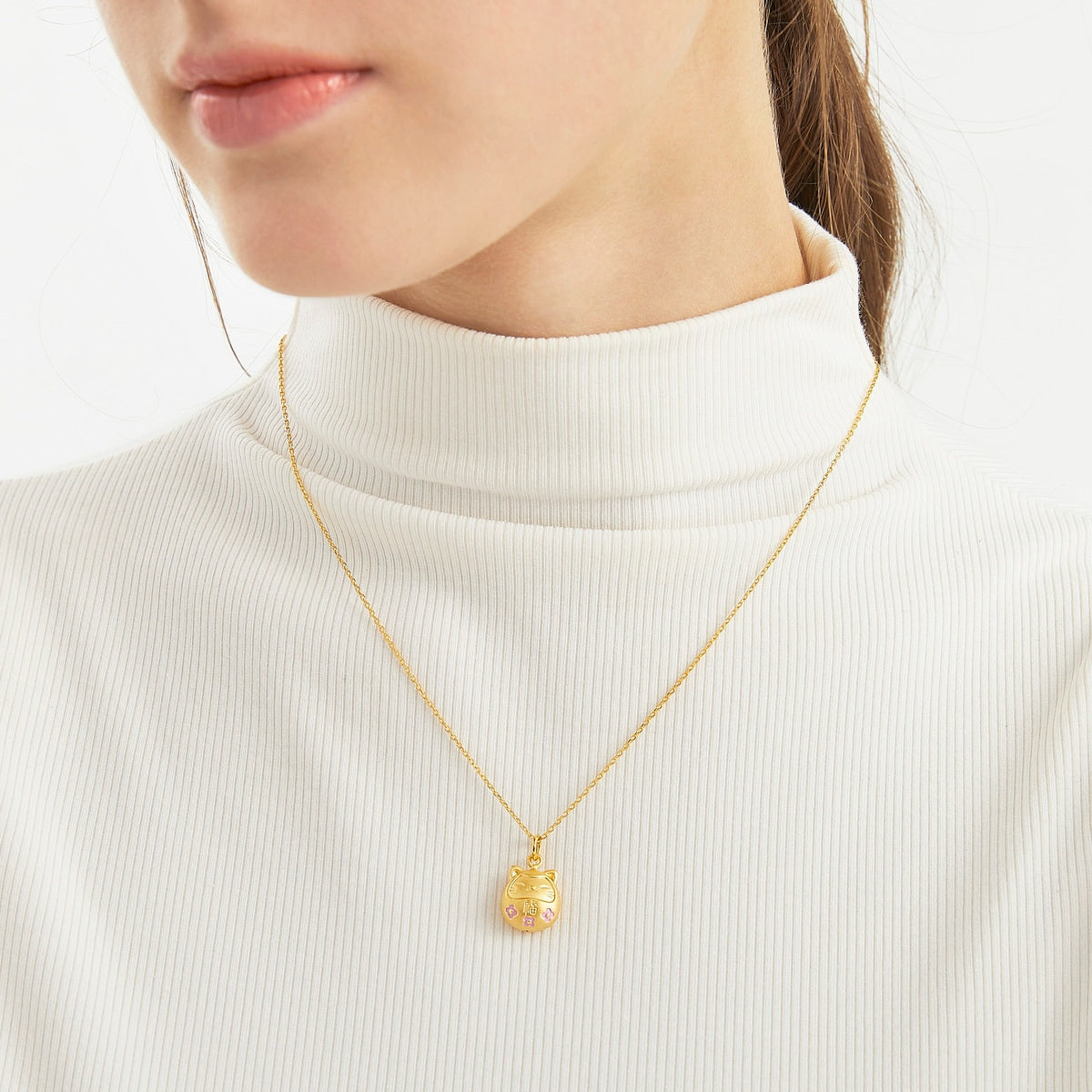 New Year & Chinese Zodiac' 999 Gold Pendant