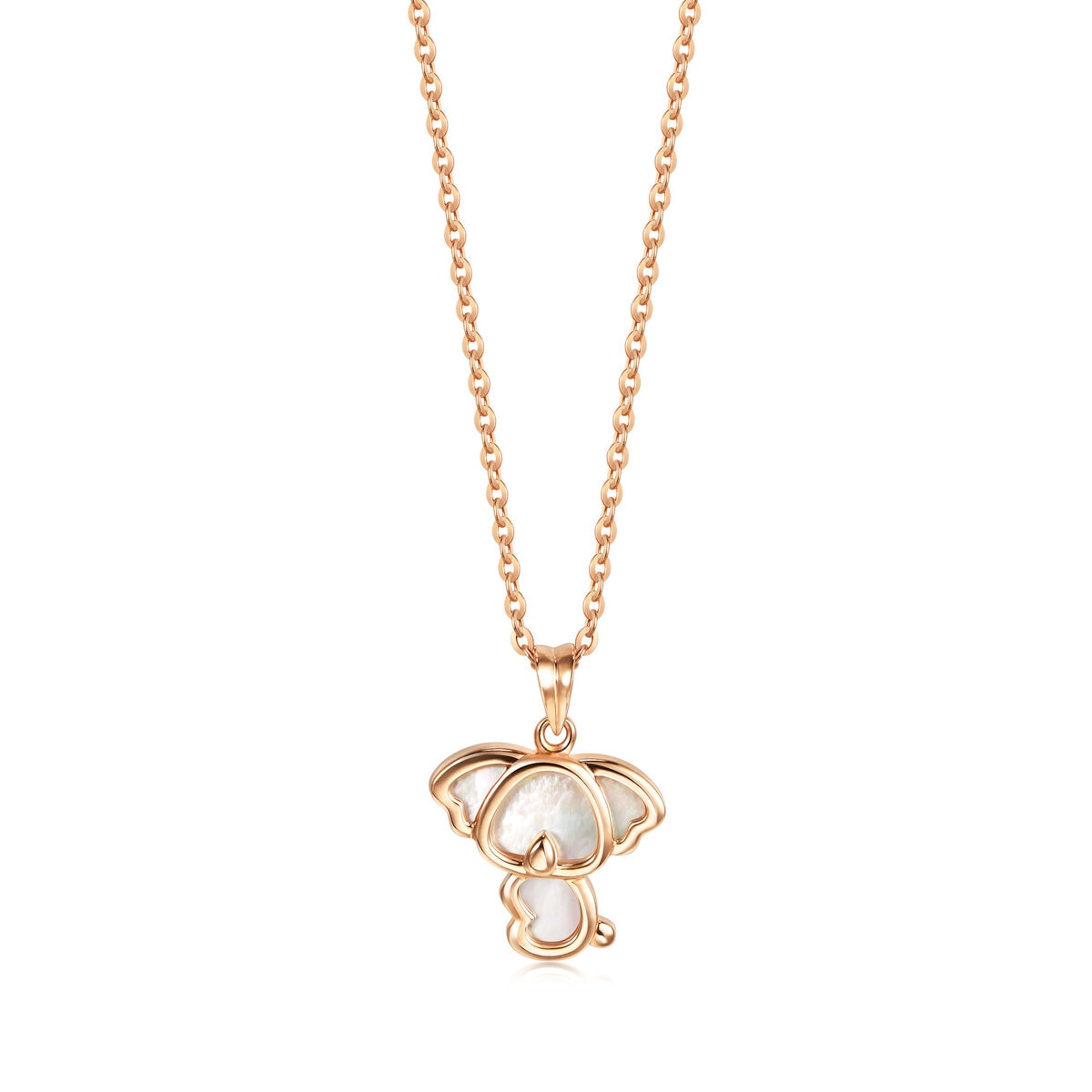 18K Rose Gold Pendant
