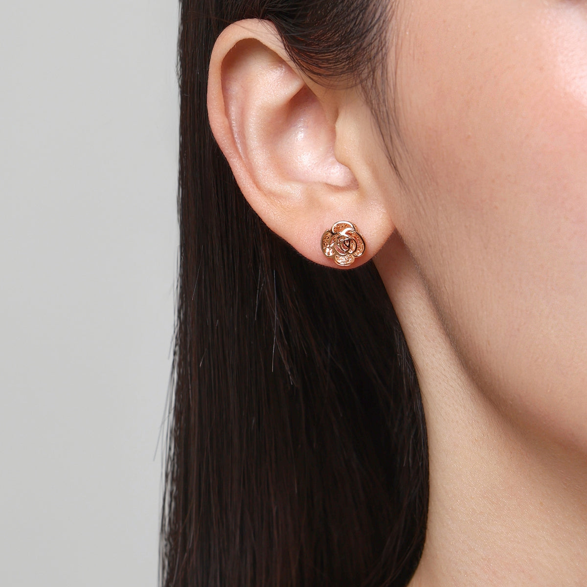 18K/750 Gold (Rose) Earrings